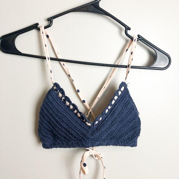 Xhilaration Other - Xhilaration Crochet Knit Strappy Back Bikini Top